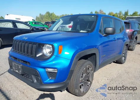 2020 Jeep Renegade Sport from USA, damaged, VIN ZACNJBAB1LPM06153